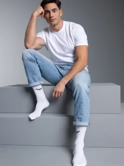 Sportsocken im Doppelpack Weiss