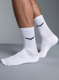 Sportsocken im Doppelpack Weiss