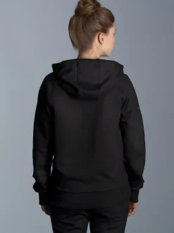 Sweatjacke mit Kapuze Schwarz