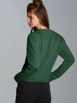 Sweatshirt aus Biobaumwolle Efeu