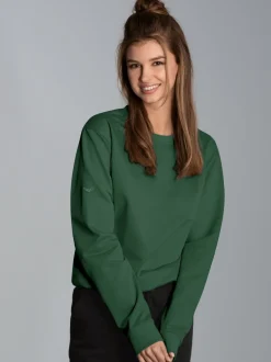 Sweatshirt aus Biobaumwolle Efeu