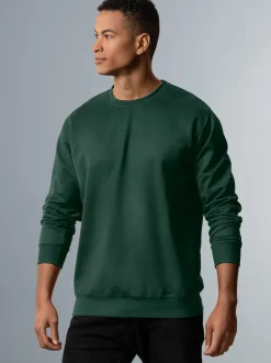 Sweatshirt aus Biobaumwolle Tanne