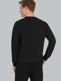 Sweatshirt aus Biobaumwolle Schwarz