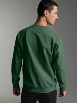 Sweatshirt aus Biobaumwolle Efeu