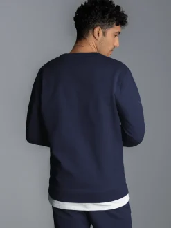 Sweatshirt aus Biobaumwolle Navy