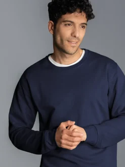 Sweatshirt aus Biobaumwolle Navy