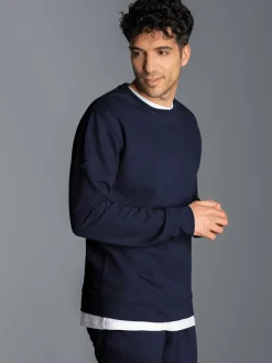 Sweatshirt aus Biobaumwolle Navy