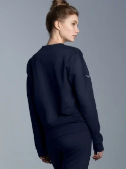 Sweatshirt aus Biobaumwolle Navy