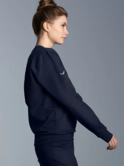 Sweatshirt aus Biobaumwolle Navy