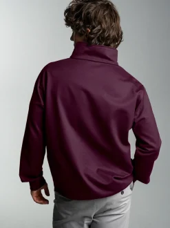 Sweatshirt mit Reißverschluss Sangria