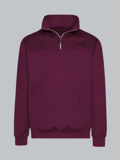 Sweatshirt mit Reißverschluss Sangria