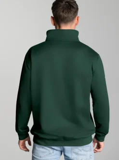 Sweatshirt mit Reißverschluss Tanne