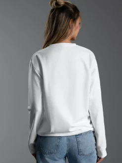 Sweatshirt Weiss
