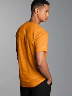 T Shirt aus Biobaumwolle Curry-C2C