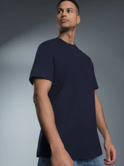 T Shirt aus Biobaumwolle Navy