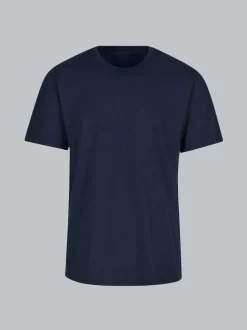 T Shirt aus Biobaumwolle Navy