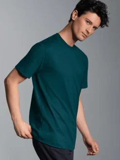 T Shirt aus Biobaumwolle Saphir