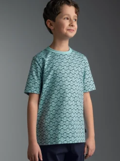 T Shirt mit Allover-Muster 