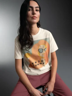 T Shirt mit Druck 