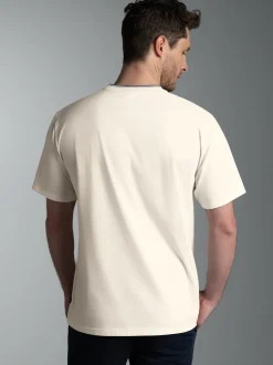 T Shirt mit Leuchtturm Motiv Natur