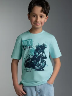 T Shirt mit Printmotiv 
