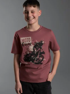 T Shirt mit Printmotiv 