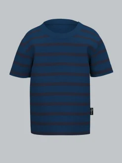 T Shirt mit spielischem Maritimen Druck Night-blue
