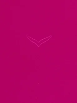 Taillierte Fleecejacke Magenta