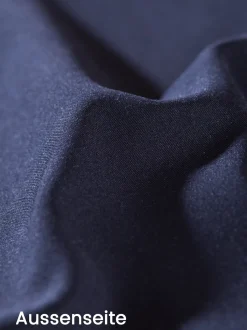 Taillierte Softshell–Kapuzenjacke Navy
