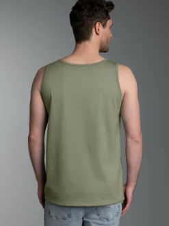 Trägershirt aus 100% Baumwolle Salbei