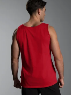 Trägershirt aus 100% Baumwolle Kirsch