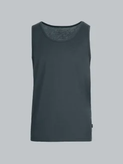 Trägershirt aus 100% Baumwolle Anthrazit