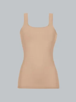 Trägershirt aus Polyamid/Elastan Skin