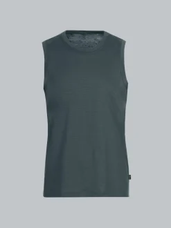 Trägershirt aus Single-Jersey Anthrazit