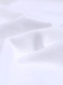 Trägershirt aus Viskose Weiss