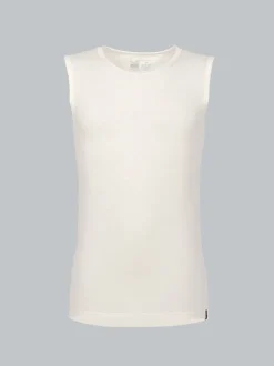 Trägershirt Merinowolle Natur