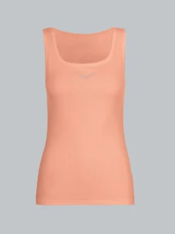 Trägershirt mit Swarovski® Kristallen Puder