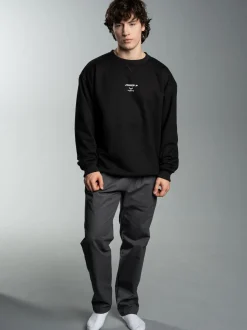 trigema x JOSEF P Sweatshirt Schwarz