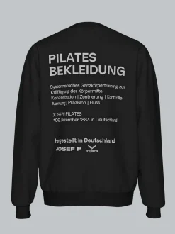 trigema x JOSEF P Sweatshirt Schwarz