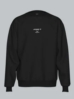 trigema x JOSEF P Sweatshirt Schwarz