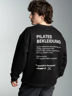 trigema x JOSEF P Sweatshirt Schwarz