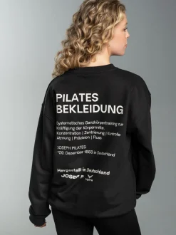 trigema x JOSEF P Sweatshirt Schwarz