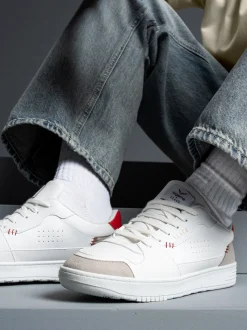 trigema x VLACE vegan Sneaker Weiss