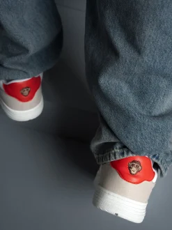 trigema x VLACE vegan Sneaker Weiss