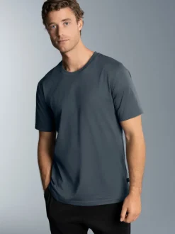 T-Shirt aus 100% Baumwolle Anthrazit