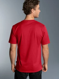 T-Shirt aus 100% Baumwolle Kirsch