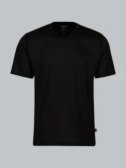 T-Shirt aus 100% Baumwolle Schwarz