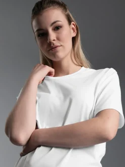 T-Shirt aus 100% Baumwolle Weiss