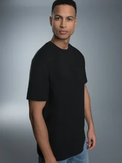 T-Shirt aus 100% Biobaumwolle Schwarz