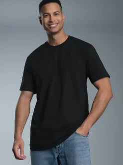 T-Shirt aus 100% Biobaumwolle Schwarz